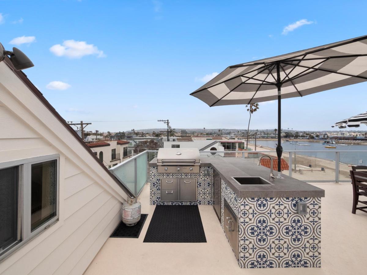Stunning Bayfront Condo With Gorgeous Views, Garage, Massive Roof Deck & Ac - Dogs Welcome! San Diego Dış mekan fotoğraf
