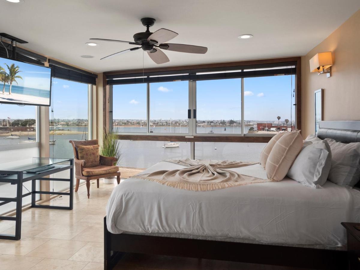 Stunning Bayfront Condo With Gorgeous Views, Garage, Massive Roof Deck & Ac - Dogs Welcome! San Diego Dış mekan fotoğraf