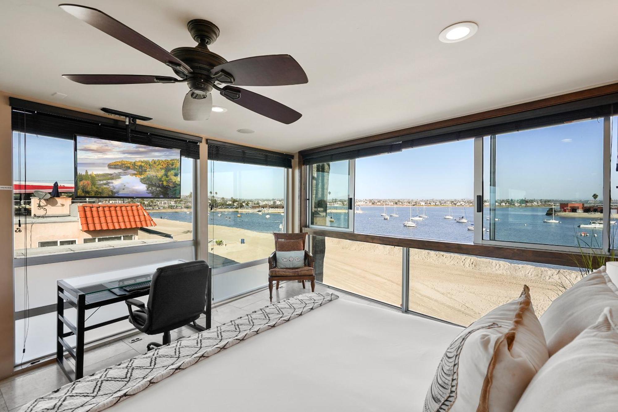 Stunning Bayfront Condo With Gorgeous Views, Garage, Massive Roof Deck & Ac - Dogs Welcome! San Diego Dış mekan fotoğraf